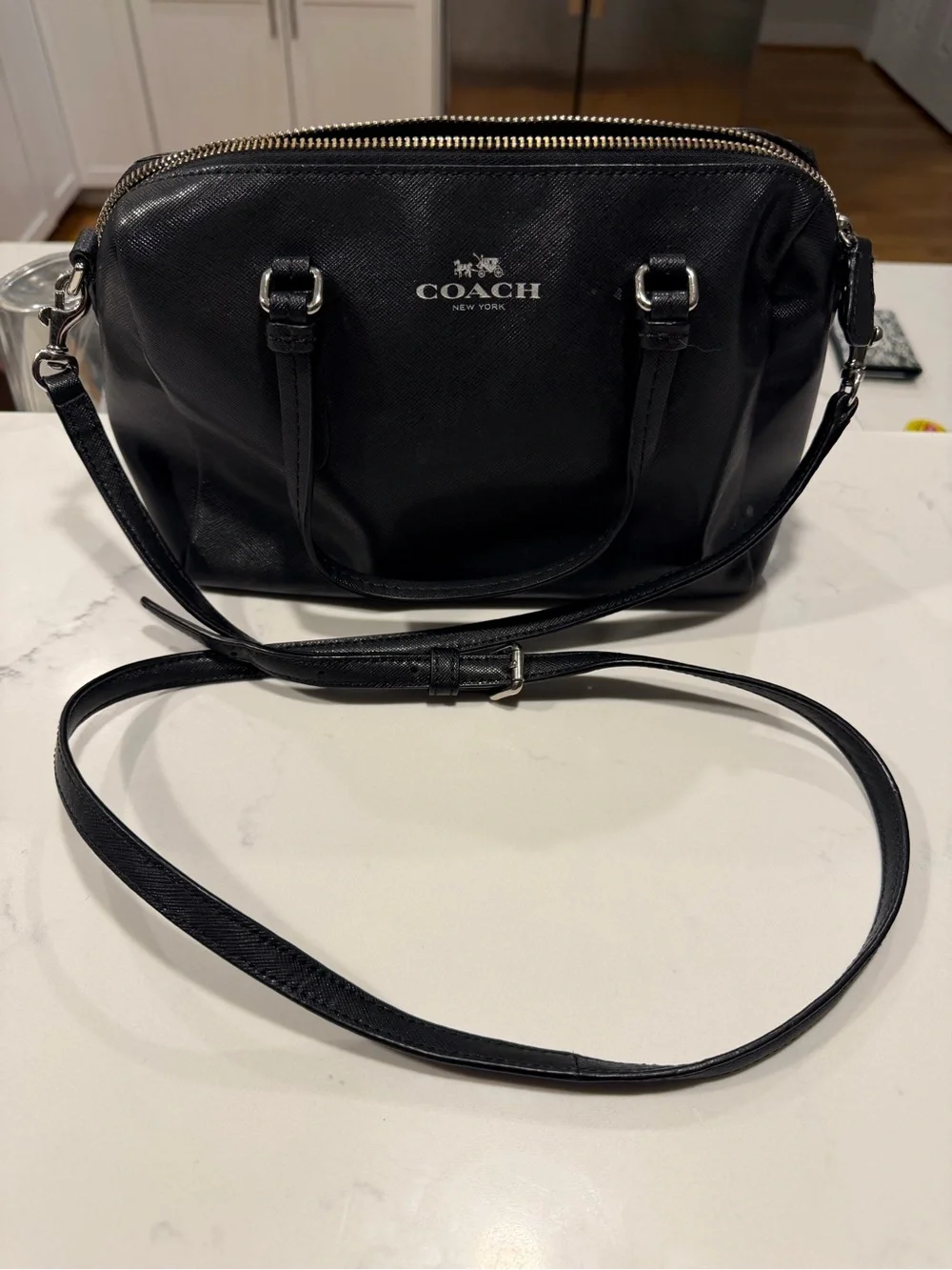 Coach Black Crossbody Satchel